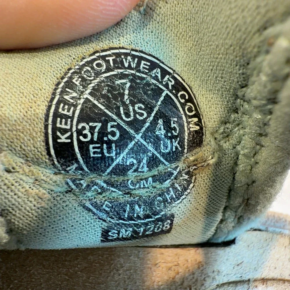 KEEN Newport H2 Women's Sandals Size 7 Brown Blue Waterproof Hiking Shoes